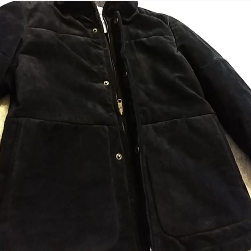 Boy's Suede Coat